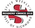 Style Weekly's Reader's Choice 2018 Logo